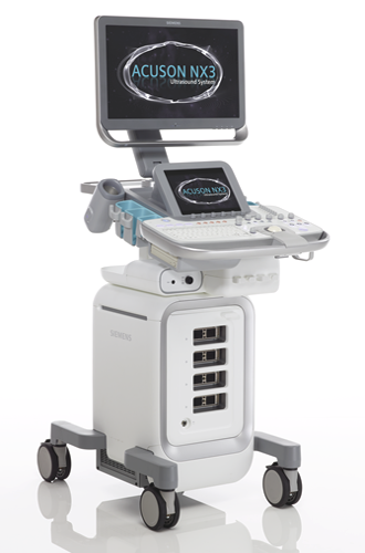 échographe pour cardiologue Doppler Couleur Haut de Gamme Siemens ACUSON NX3 